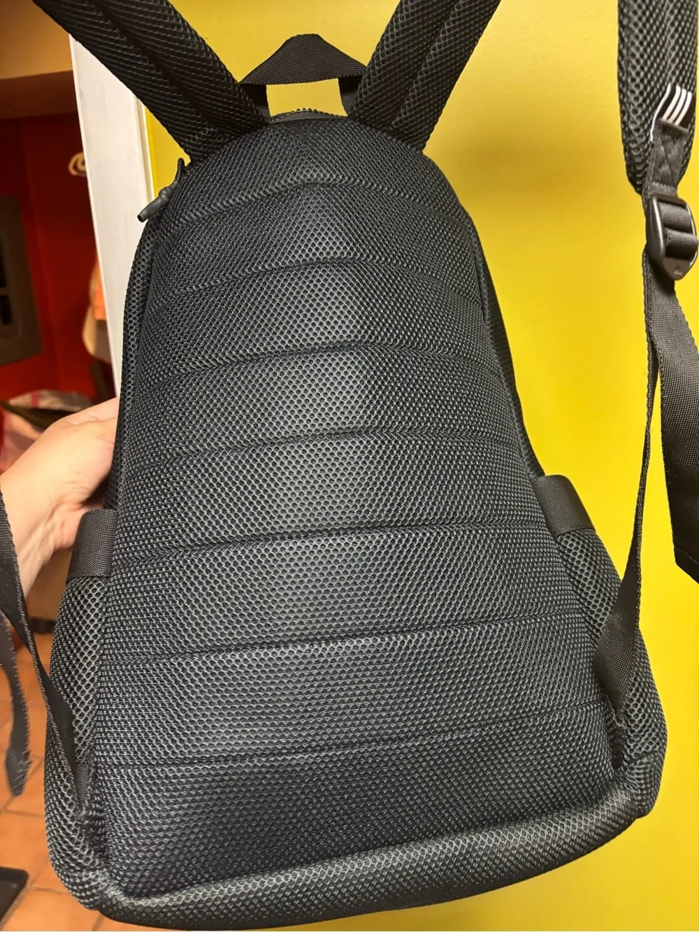adidas Black Mesh Backpack - Picture 2 of 7